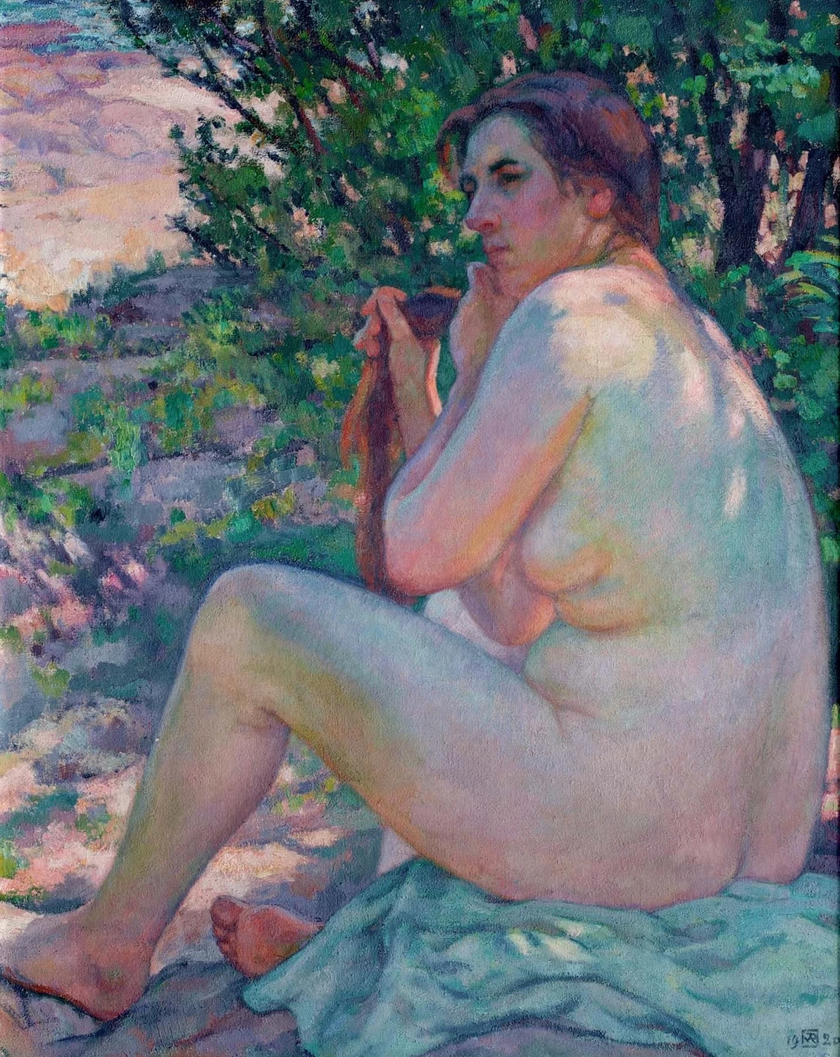 Dopo il bagno, 1920